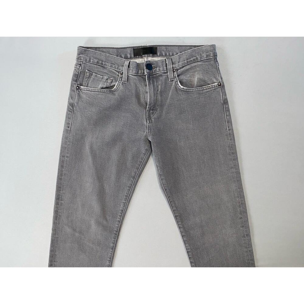J Brand Tyler Taper Slim Fit Stretch Denim Jeans in Gray Luna. Men's 30X30, GUC!